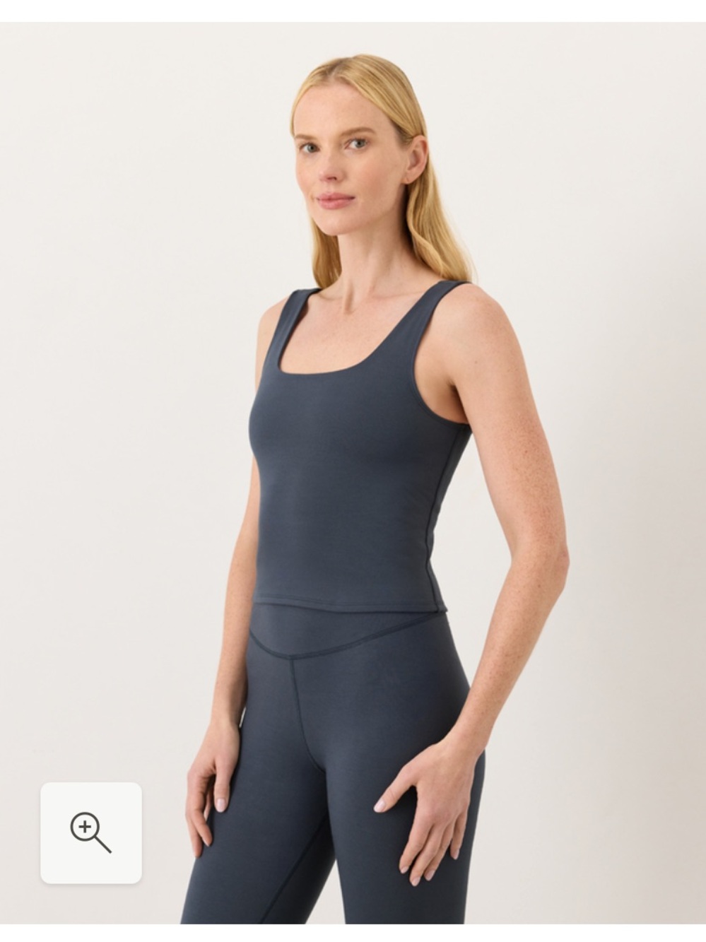 Pact Organic On The Go-To Square Neck Tank